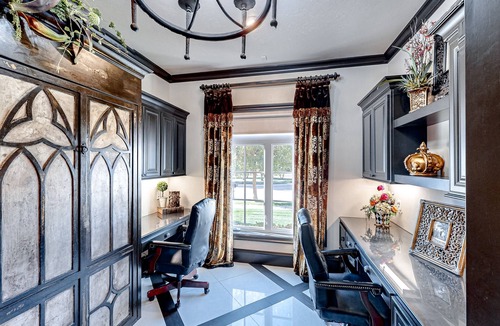 Lubbock House | Luxury home with private pool, waterslide, grill, home theater, & office