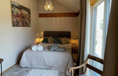 Strøby Ladeplads Cottage | Luxury house directly to the sea, high comfort, SPA, SUP, close to CPH and Malmö