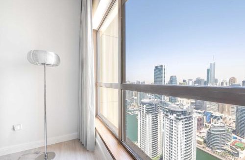 Jumeirah Beach Residence Apartment | Luxury JBR 2BR Shams Full Marina View Free 5 Star Beach Resorts Access