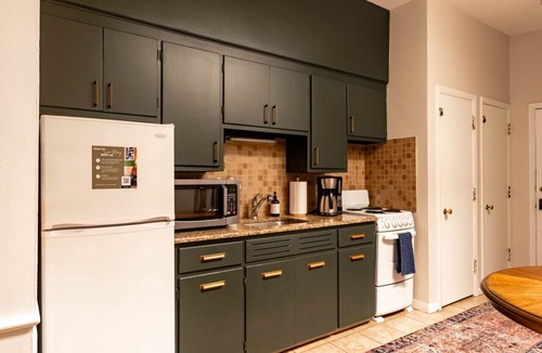 Ann Arbor Apartment | Luxury King bed Studio