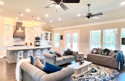 Pilot Point Other | Luxury Lake Farmhouse Retreat - Fishing Pond + Sunset Views
