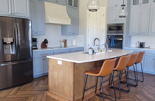 San Angelo House | Luxury lake front retreat! Family and pet friendly with fishing access!