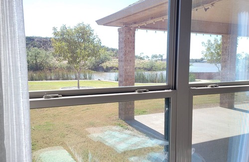 San Angelo House | Luxury lake front retreat! Family and pet friendly with fishing access!