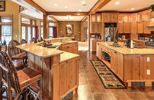 Lake Placid House | Luxury Lake Placid Home w/ Pool & Mountain Views!