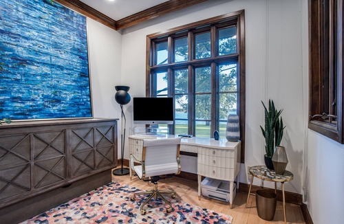 Little Elm House | Luxury Lakefront Estate - 1.6 Acres - Sleeps 12 - Boathouse + Sunset Views