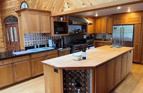 Lake Ariel House | Luxury Lakefront Living: 100' Dock; Kayaks; SUP; Firepit; Rustic Elegance Await!