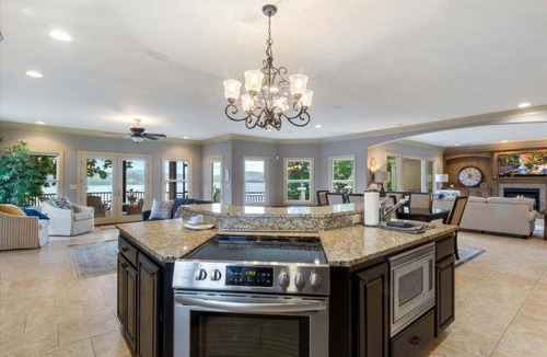 Osage Beach House | Luxury Lakefront Escape w/Heated Pool, Hot Tub & Theater