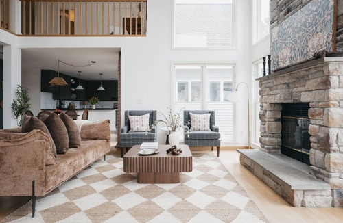 Ithaca House | Luxury Lakeview Estate w/Indoor Pool & Golf Sim