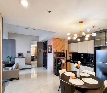 Jakarta Apartment | Luxury & Large 2BR Southgate Apt Pool Gym Wi-Fi