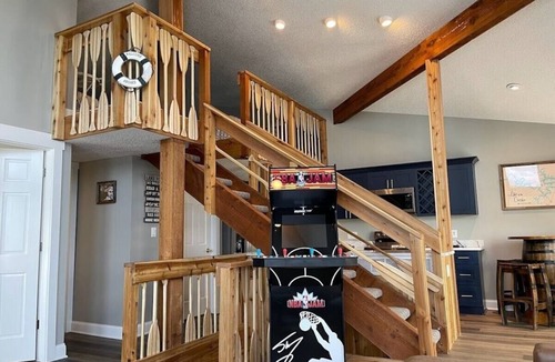 Rocky Mount House | Luxury Main Channel Lake House, Dock, Party Bar