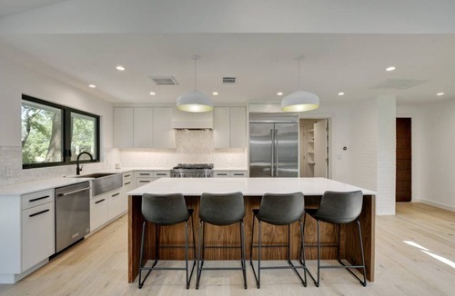 Barton Hills House | Luxury mid-century modern-inspired home