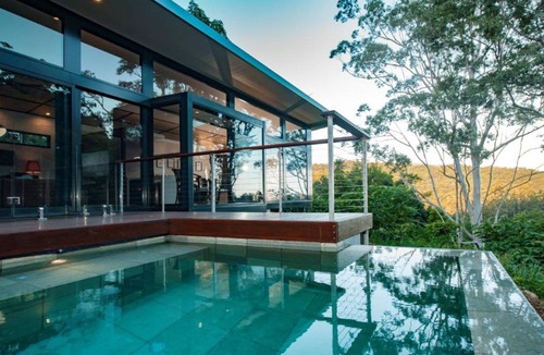 Upper Crystal Creek Cabin | Luxury Mountain View Lodge-Numinbah