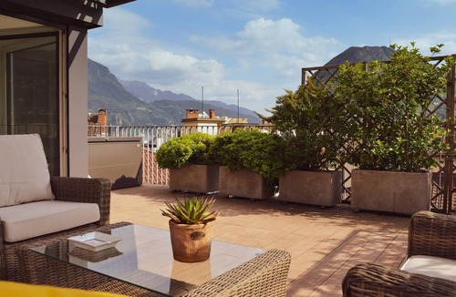 Lugano City-Centre Apartment | Luxury Nassa Penthouse with Private Terrace in Lugano