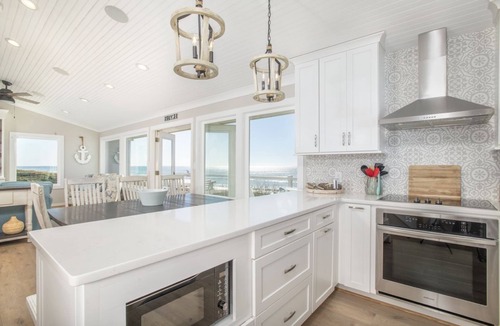 Pine Knoll Shores House | Luxury Ocean Front/Pet Friendly Home (The Hanner)