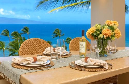 Montage Kapalua Bay Apartment | Luxury Ocean View 3-Bedroom Villa at The Resort at Kapalua Bay Daily Housekeeping Spa Rental Car Included MON-2604 by KBM