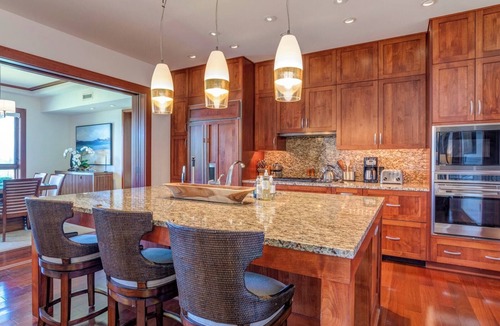 Montage Kapalua Bay Condo | Luxury Oceanfront 3-Bedroom Villa at The Resort at Kapalua Bay with Housekeeping, Spa, Rental Car Included | MON-1304 by KBM