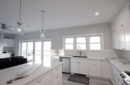 Jonesport House | Luxury Oceanfront Home + Loft in Maine - Private, Beach, Oceanfront