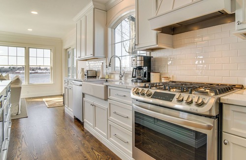 Wareham House | Luxury Oceanfront Home w/Private Beach in Wareham