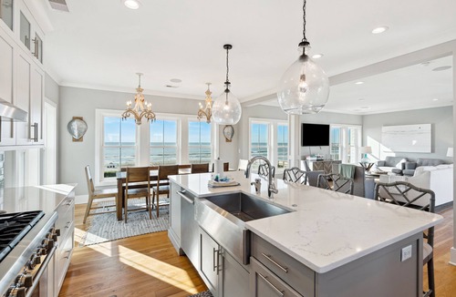 Folly Beach House | Luxury Oceanfront, Spacious 3rd Floor Deck, Walk to Town