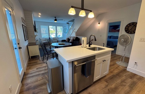Olivia Beach House | Luxury Olivia Beach Retreat - Hot Tub, Game Room & Pet Friendly