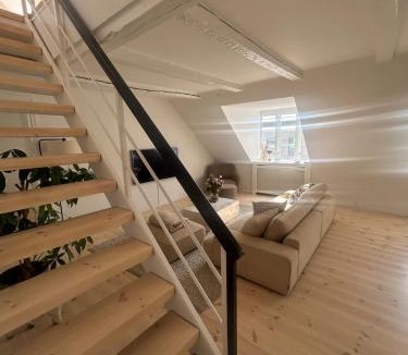 Copenhagen K Apartment | Luxury Penthouse Duplex with Water View