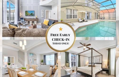 Solana House | Luxury Retreat w Heated Pool near Disney!