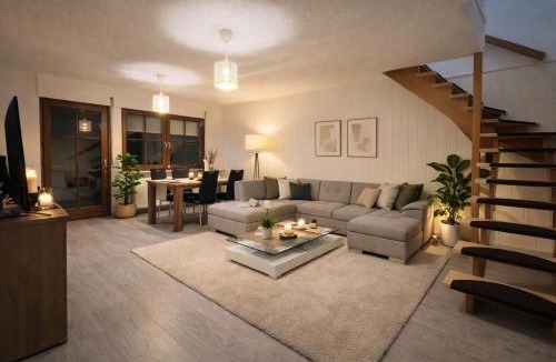 Busingen am Hochrhein Apartment | Luxury Rhine Retreat Garten&Sauna
