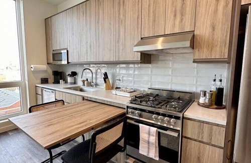 Pulaski Park Apartment | Luxury River West High-Rise N1 Gym+Rooftop+Skyline