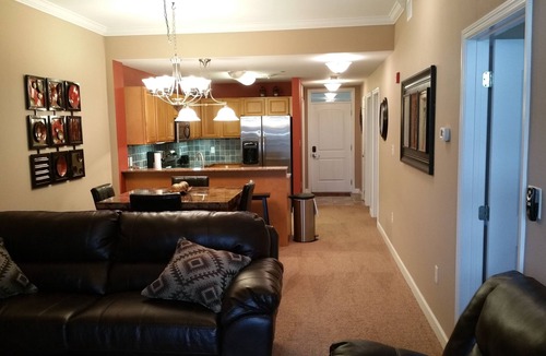 Sevierville Condo | Luxury Riverfront Condo in Perfect Location near Tanger Outlets