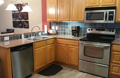 Sevierville Condo | Luxury Riverfront Condo in Perfect Location near Tanger Outlets