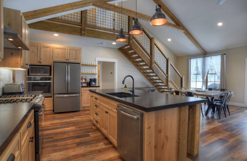 South Fork House | Luxury Riverfront Retreat | Private Hot Tub | Media Room | Mountain Views