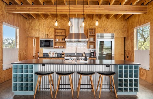 Llano House | Luxury Riverfront Retreat | 6 Cabins | Private Pool