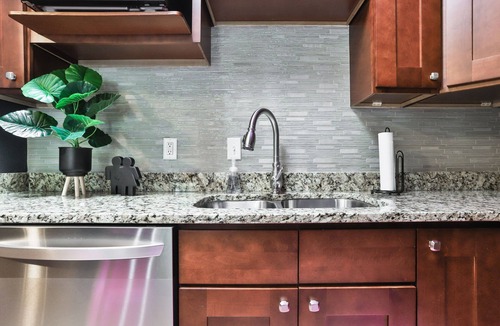 St. Louis Apartment | Luxury Romantic Lovers Oasis w/Colorful Mood Lighting & Heated Massage Table