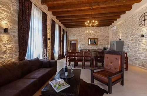 Bicine Villa | Luxury Rustic Villa Maria with Pool & Sauna