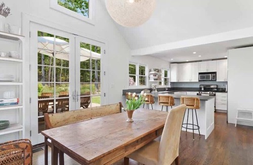 Bridgehampton House | Luxury Sag Harbor Home with Heated Pool & Charm