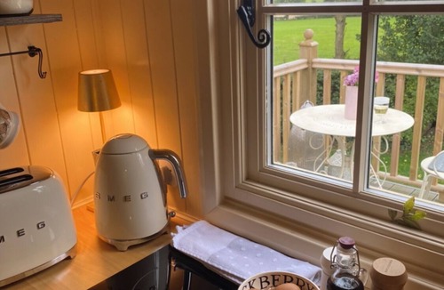 Broadwas Cabin | Luxury Shepherd Hut - The Nimrod