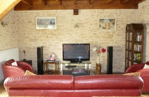 Saint-Vite Cottage | Luxury Stone Cottage & Large Heated Saltwater Swimming Pool in beautiful area
