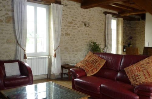 Saint-Vite Cottage | Luxury Stone Cottage & Large Heated Saltwater Swimming Pool in beautiful area