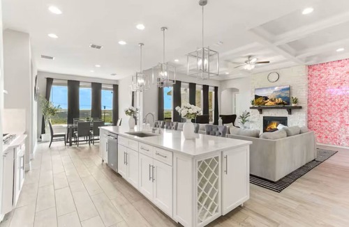 Wetmore House | Luxury Stone Oak Hilltop Views/Theater & Game Room