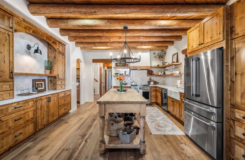 Santa Fe House | Luxury Tesuque Retreat, Hot Tub, Kiva Fireplaces