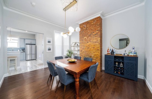 Greenville House | Luxury Townhome Steps to Train