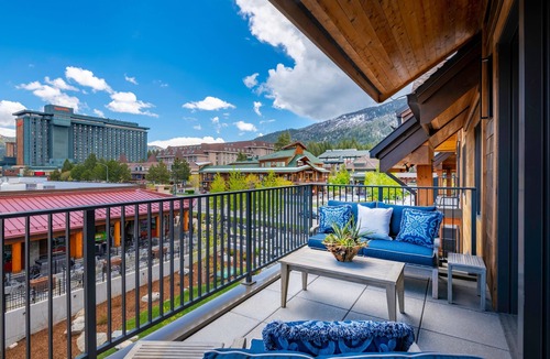South Lake Tahoe Condo | Luxury Two Bedroom Residence Steps From Heavenly Village by RedAwning