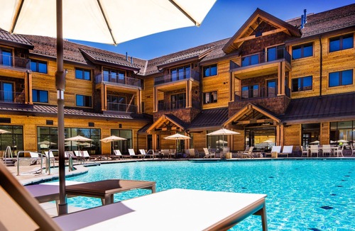 South Lake Tahoe Condo | Luxury Two Bedroom Residence Steps From Heavenly Village by RedAwning