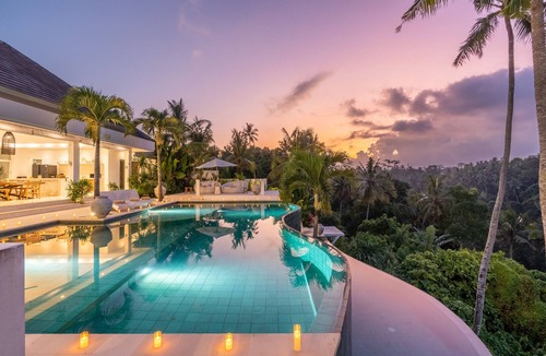 Pejeng Kawan Villa | Luxury Ubud 4BDR Villa 2 Infinity Pools Jungle View