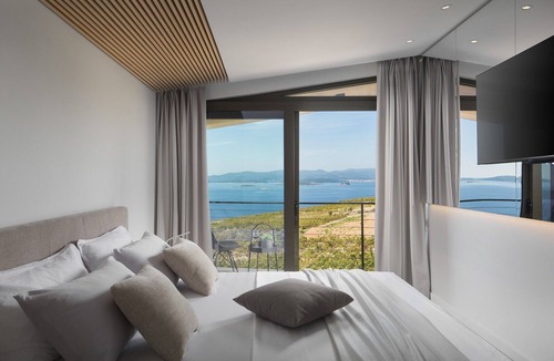 Postup Villa | Luxury & Unique Villa Bevel House with sea view