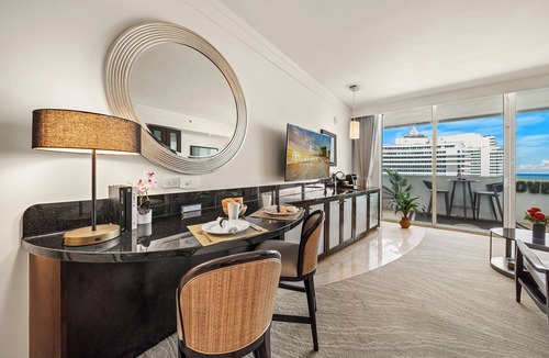 Mid Beach Condo | Luxury Vacation Rentals at Fontainebleau Miami Beach by LRMB