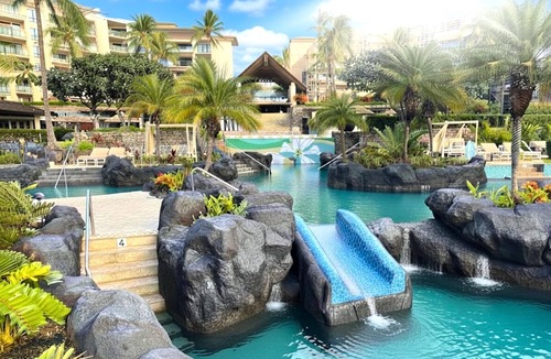 Montage Kapalua Bay Condo | Luxury Villa at The Resort at Kapalua Bay | Private Lanai, Spa, and BBQ. Rental Car Included | MON-5203 by KBM
