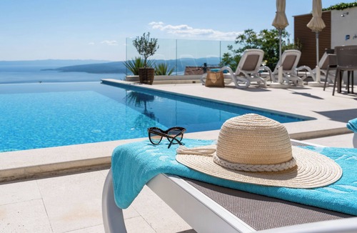 Bast Villa | Luxury Villa Bellevue Bast - Sea View Heated Infinity Pool Sauna Jacuzzi 400m2