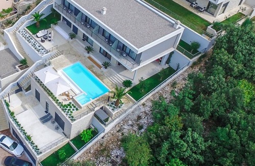 Stikovica Villa | Luxury Villa Dubrovnik Grandiosa with pool near the sea