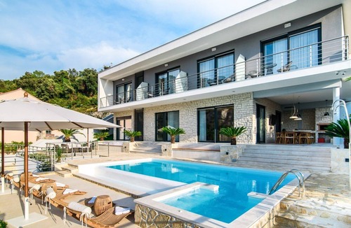 Stikovica Villa | Luxury Villa Dubrovnik Grandiosa with pool near the sea